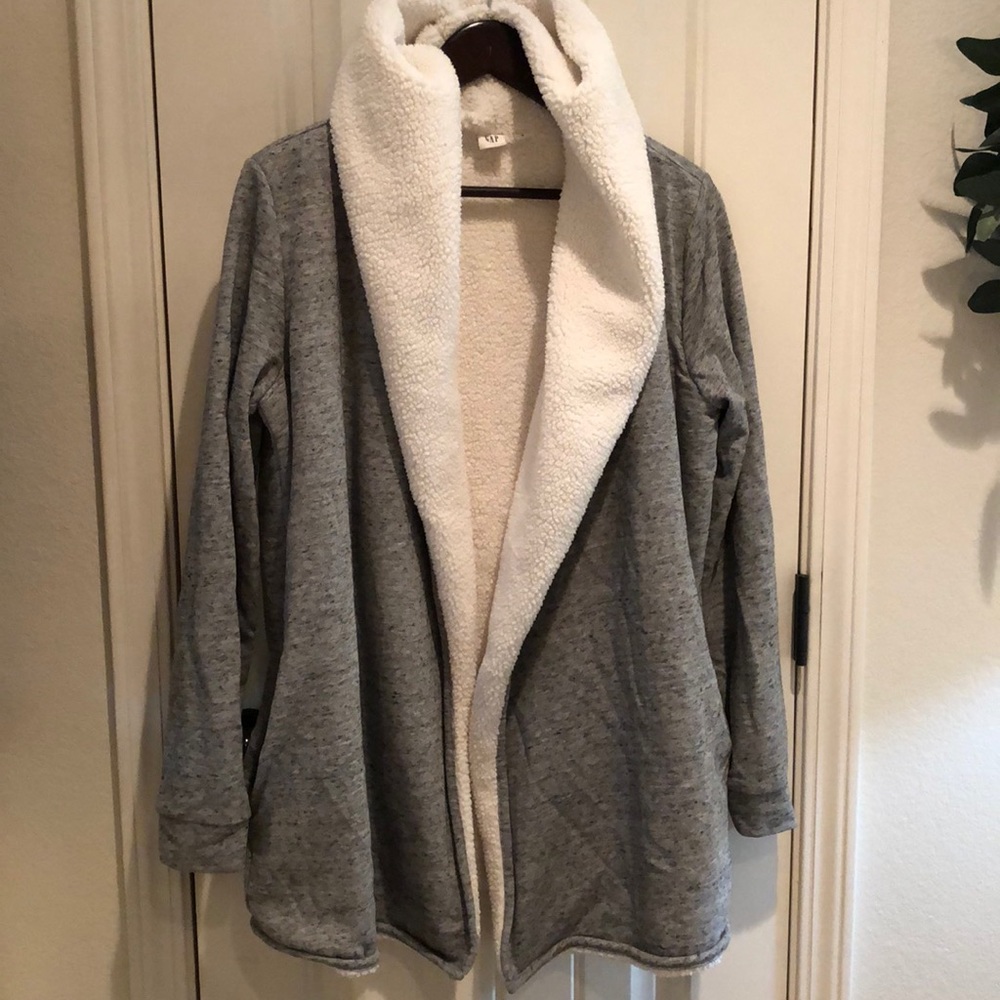 GAP open front sweatshirt jacket